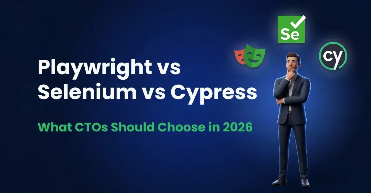 playwright vs selenium vs cypress for CTO