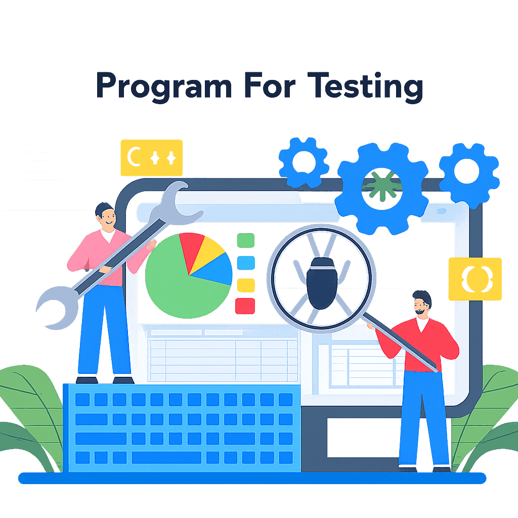 Independent Software Testing Illustration