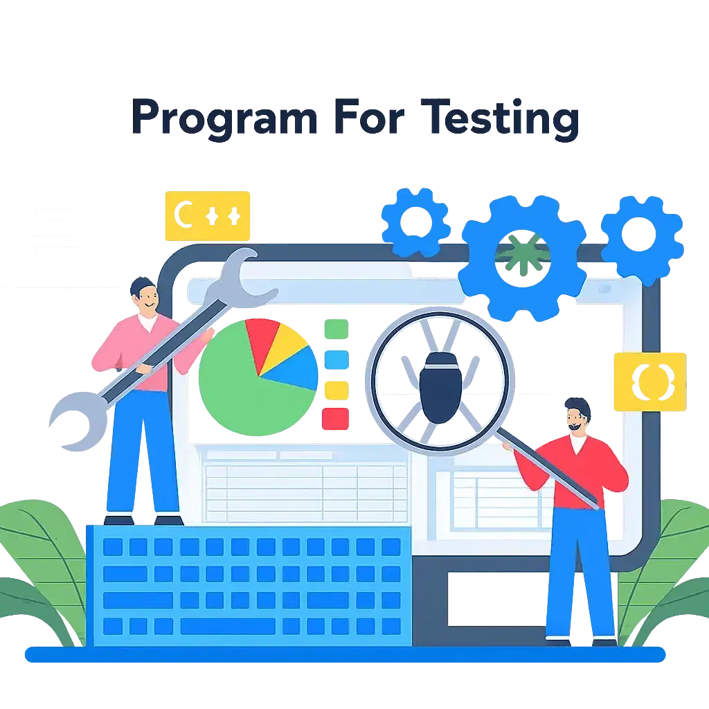 Independent Software Testing Illustration